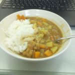 つくば高等学院製ジャガイモのカレーライスの完成!