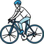 荒川沖駅から自転車で30分